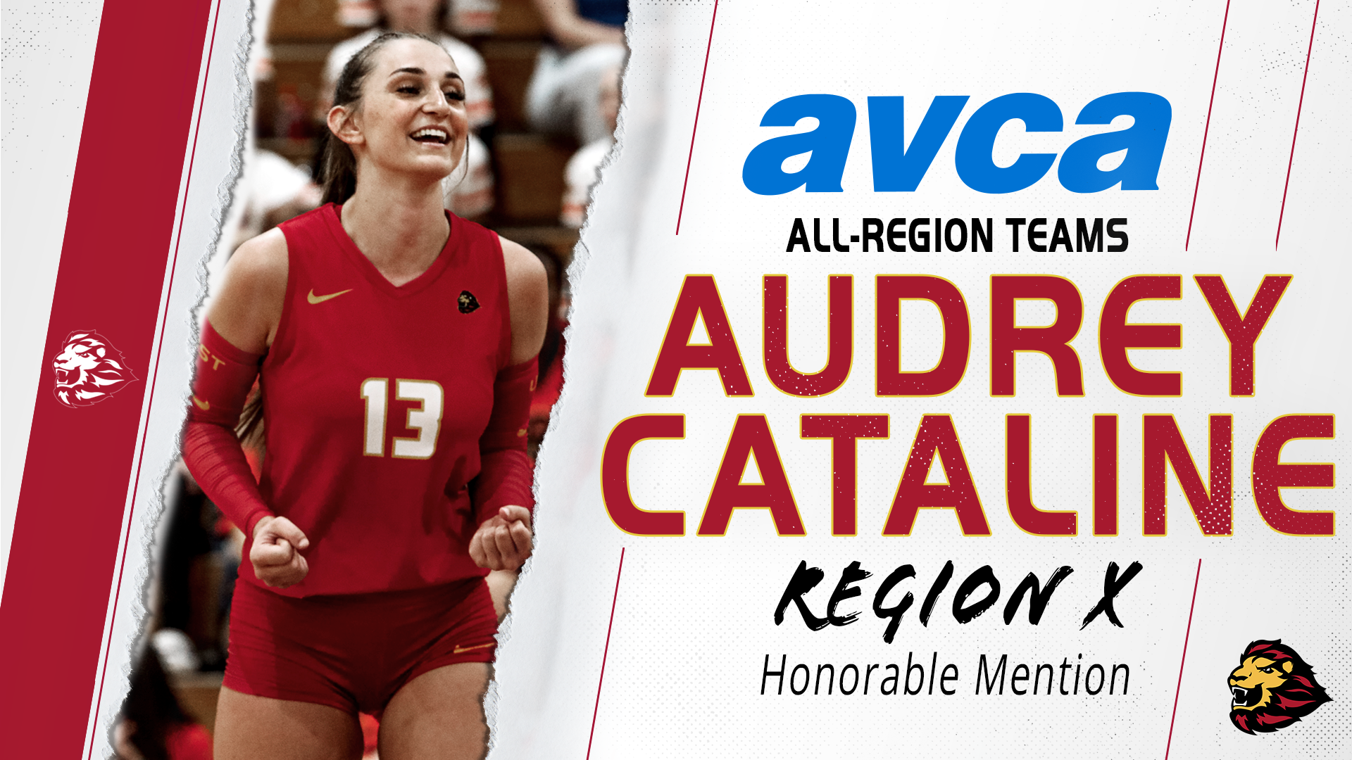 Cataline Awarded AVCA All-Region Honorable Mention