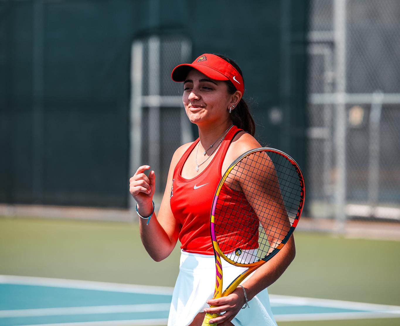 Women's Tennis Gets 9-0 Flawless Victory Against Dallas